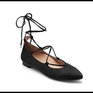 NEW Vionic Lucinda Lace-up Flat Black Black 8.5